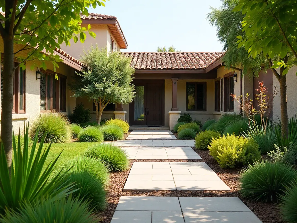 Water-efficient landscape design with smart irrigation